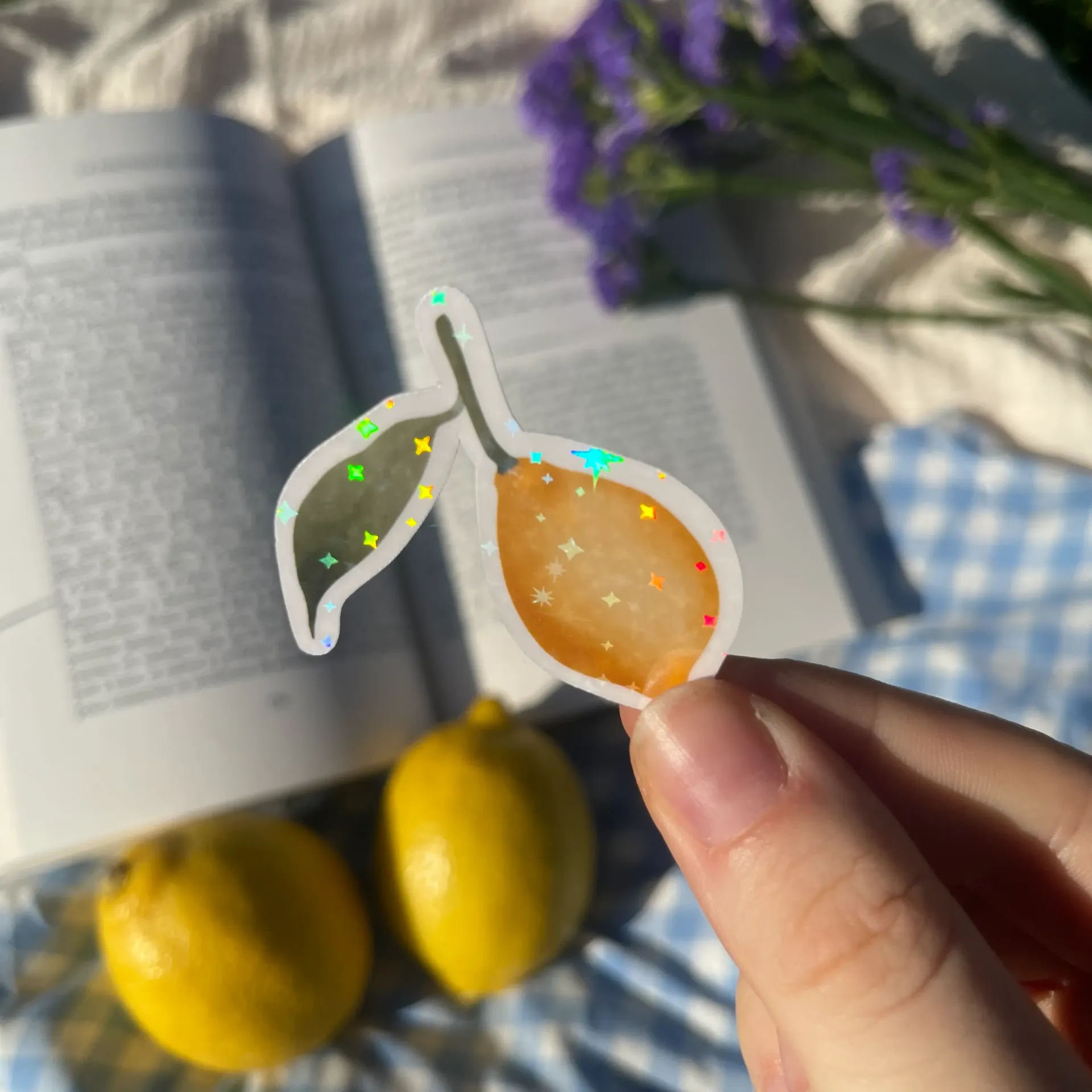 Sticker - Branche de citron